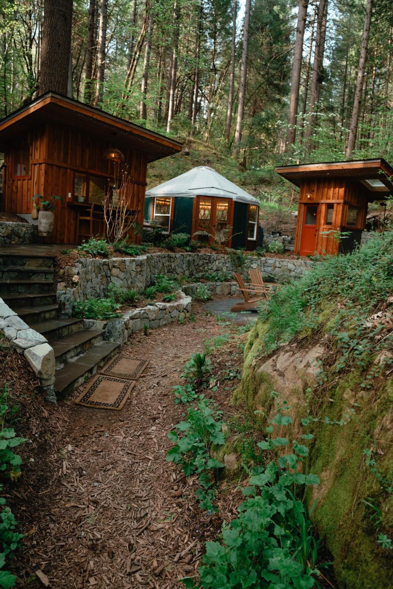 Magical Yurt In The Woods - 2 Miles From Town Hotel Nevada City Buitenkant foto