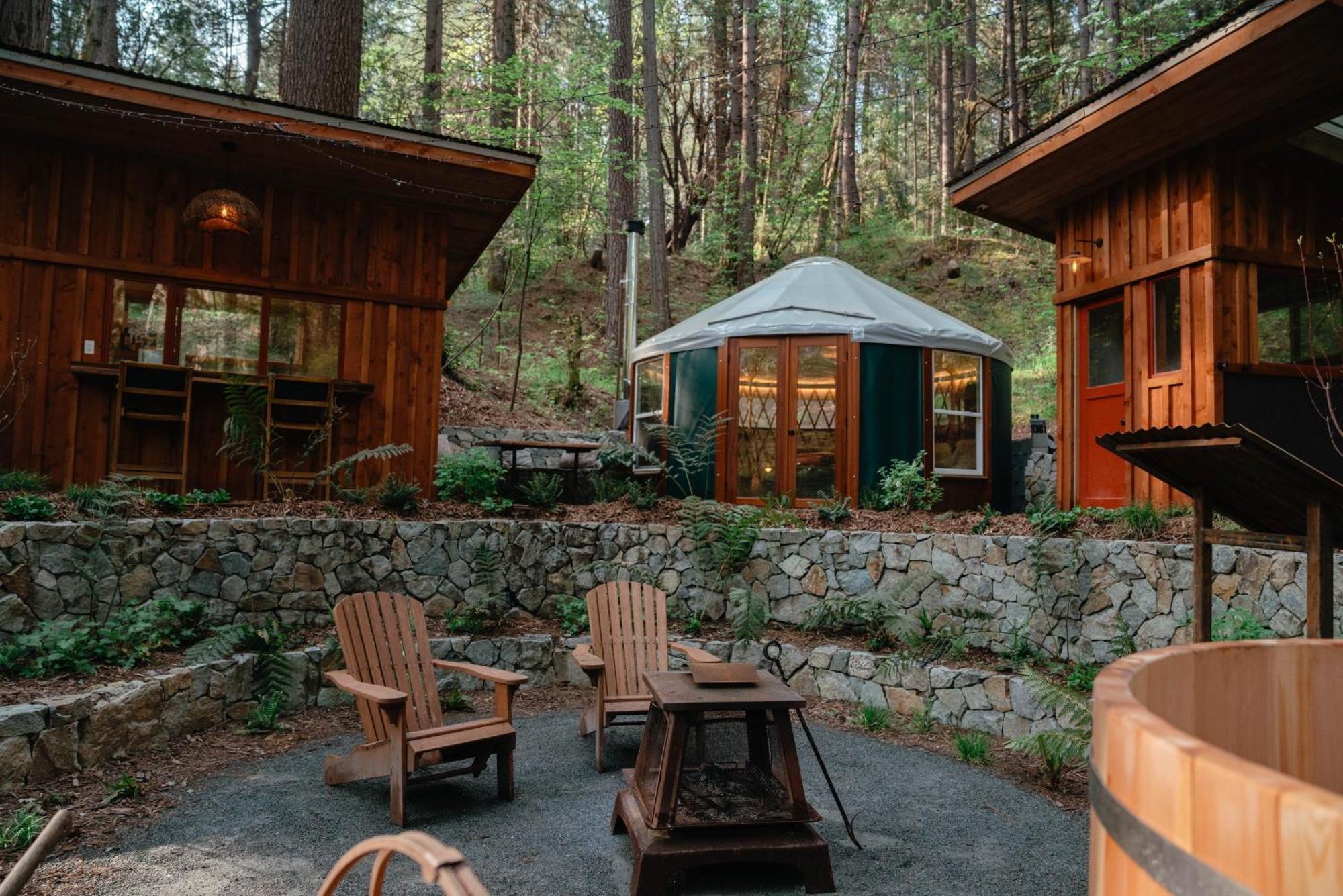 Magical Yurt In The Woods - 2 Miles From Town Hotel Nevada City Buitenkant foto
