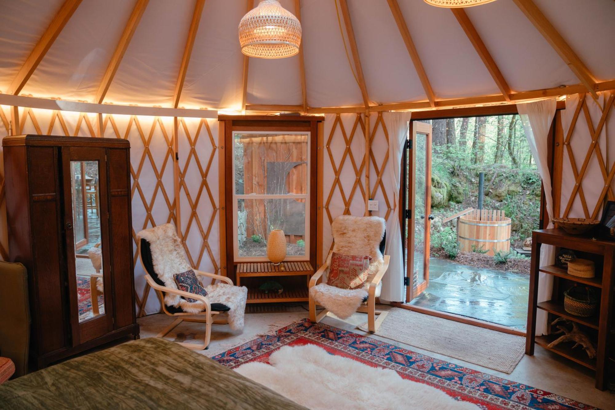 Magical Yurt In The Woods - 2 Miles From Town Hotel Nevada City Buitenkant foto