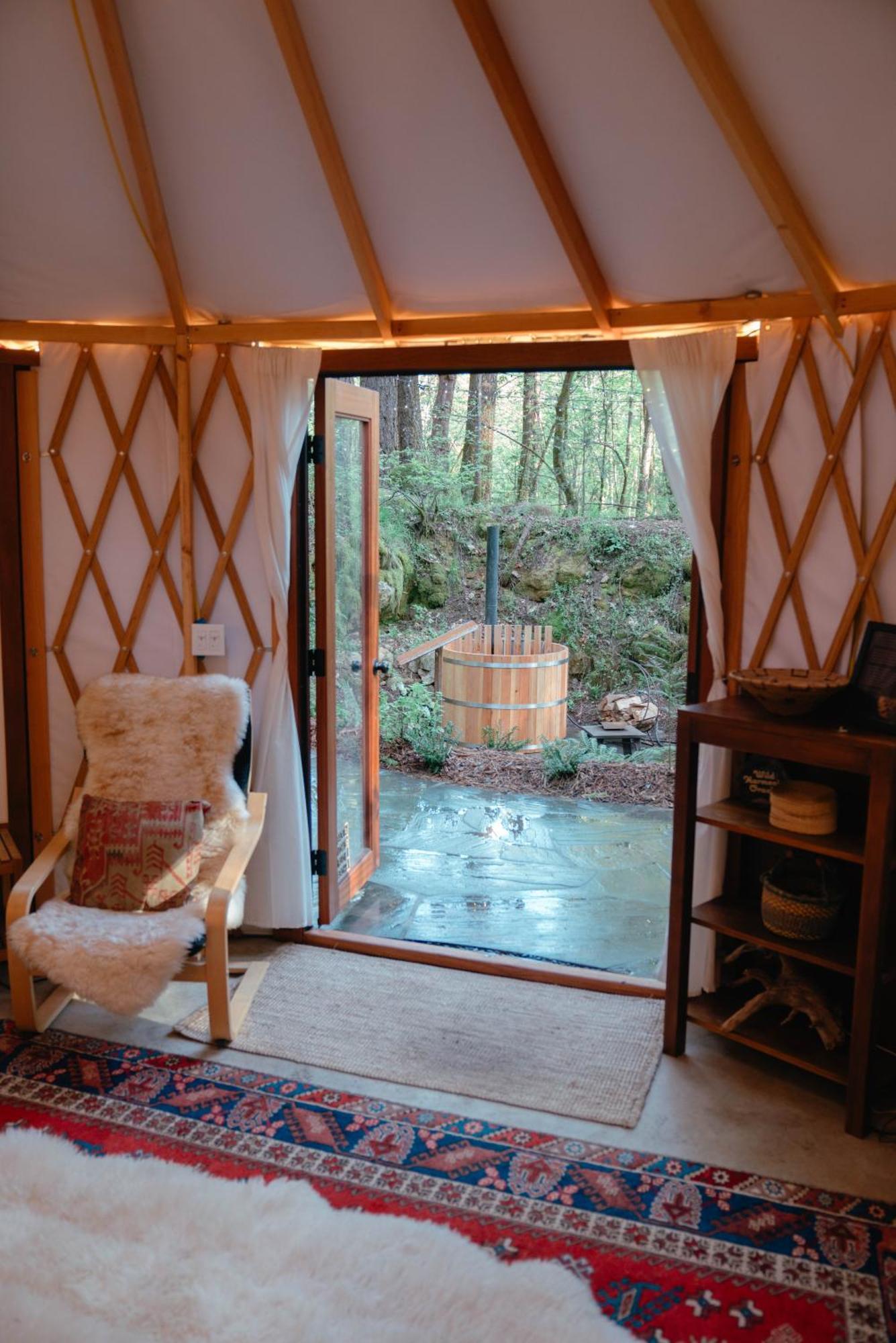Magical Yurt In The Woods - 2 Miles From Town Hotel Nevada City Buitenkant foto